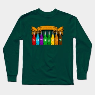 Zombie Perks Top Shelf Perkaholic on Emerald Green Long Sleeve T-Shirt